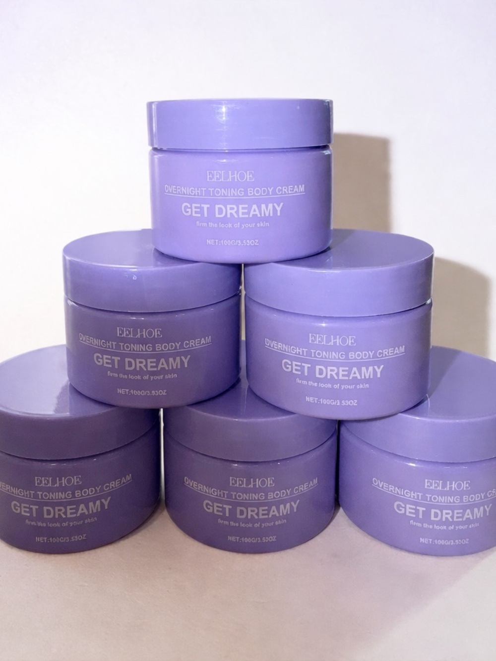 EELHOE Get Dreamy Overnight Body Cream 3.53oz Firming Moisturizer NWT